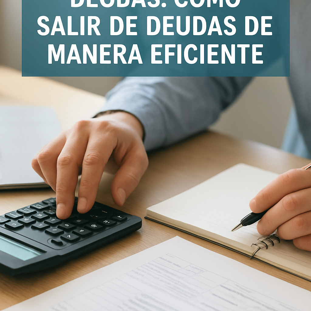 Deudas: Cómo salir de deudas de manera eficiente